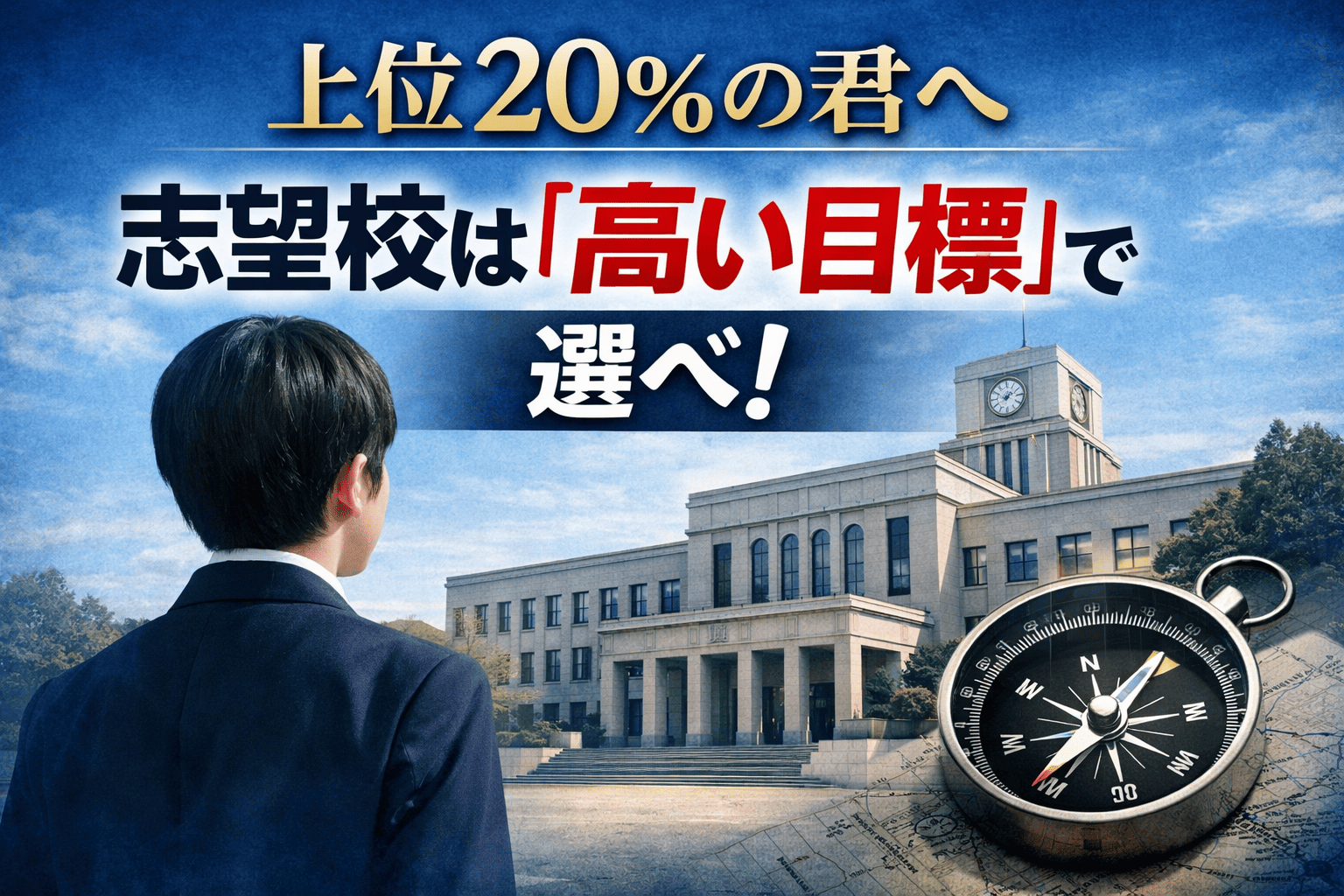 岡山朝日高校を目指す中学生の姿