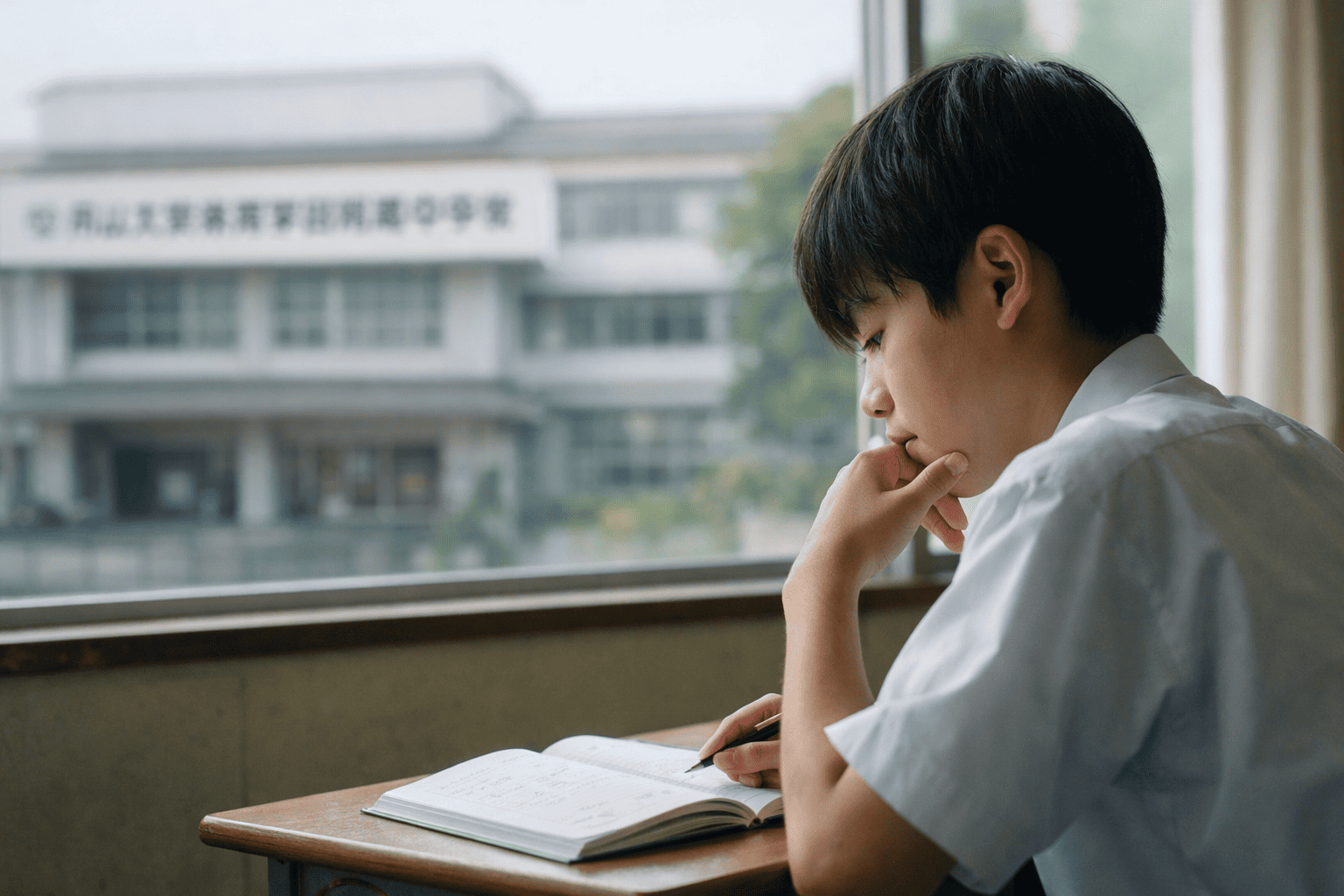 岡山大学附属中学校で学ぶ中学生の様子。内申点の噂を実例から検証する記事のアイキャッチ画像