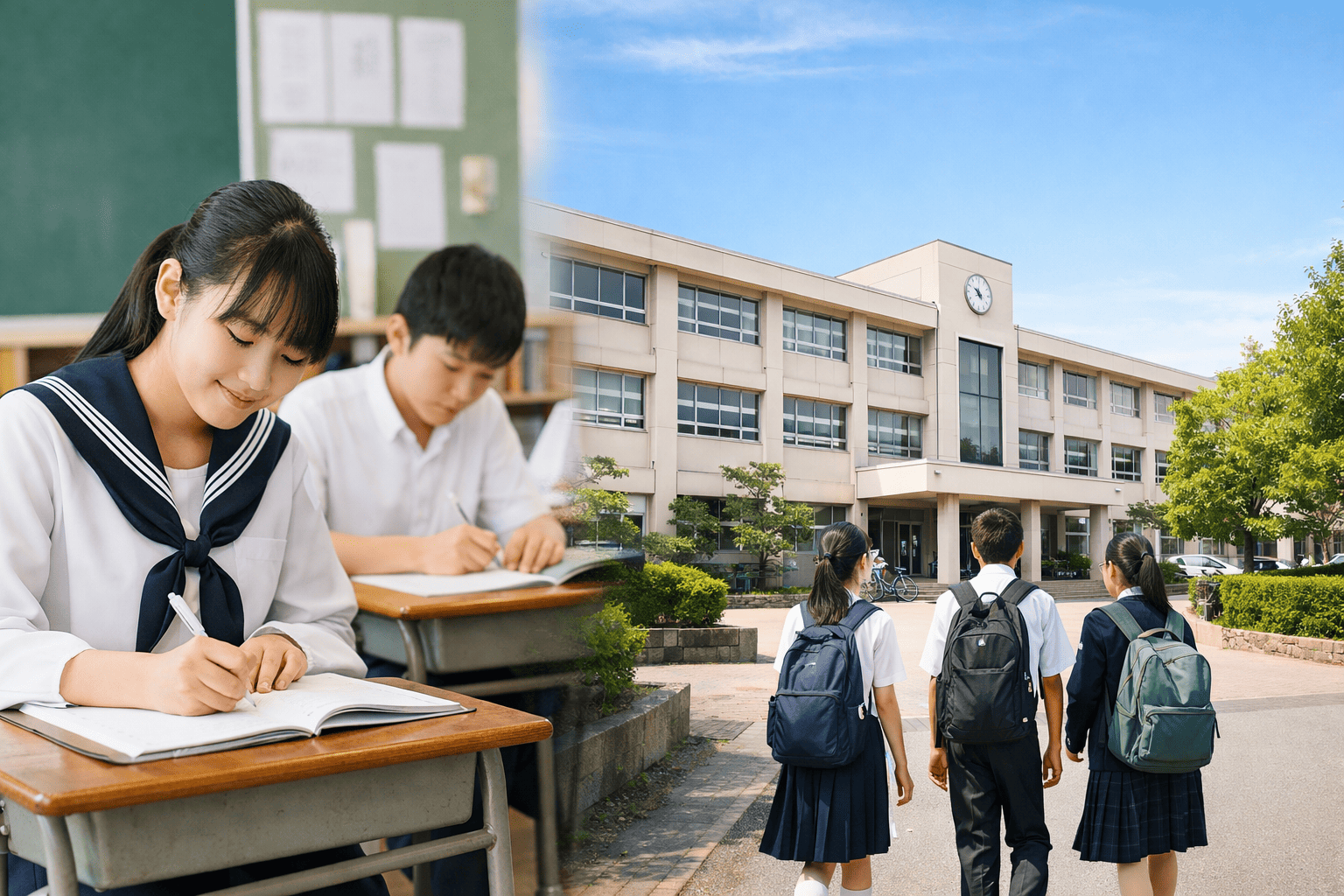 令和7年度の岡山市立中学校の生徒数データを解説する記事のアイキャッチ画像